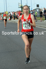 Senior womens 4 stage relay, 2021 Northern 6 and 4 Stage and Young Athletes Road Relays, Redcar. Photo: David T. Hewitson/Sports for All Pics
